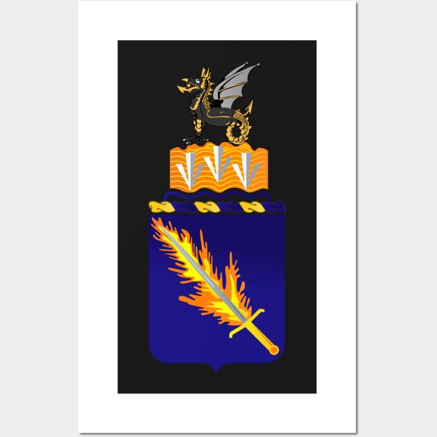 COA - 504th Infantry Regiment wo Txt Wall Art by twix123844